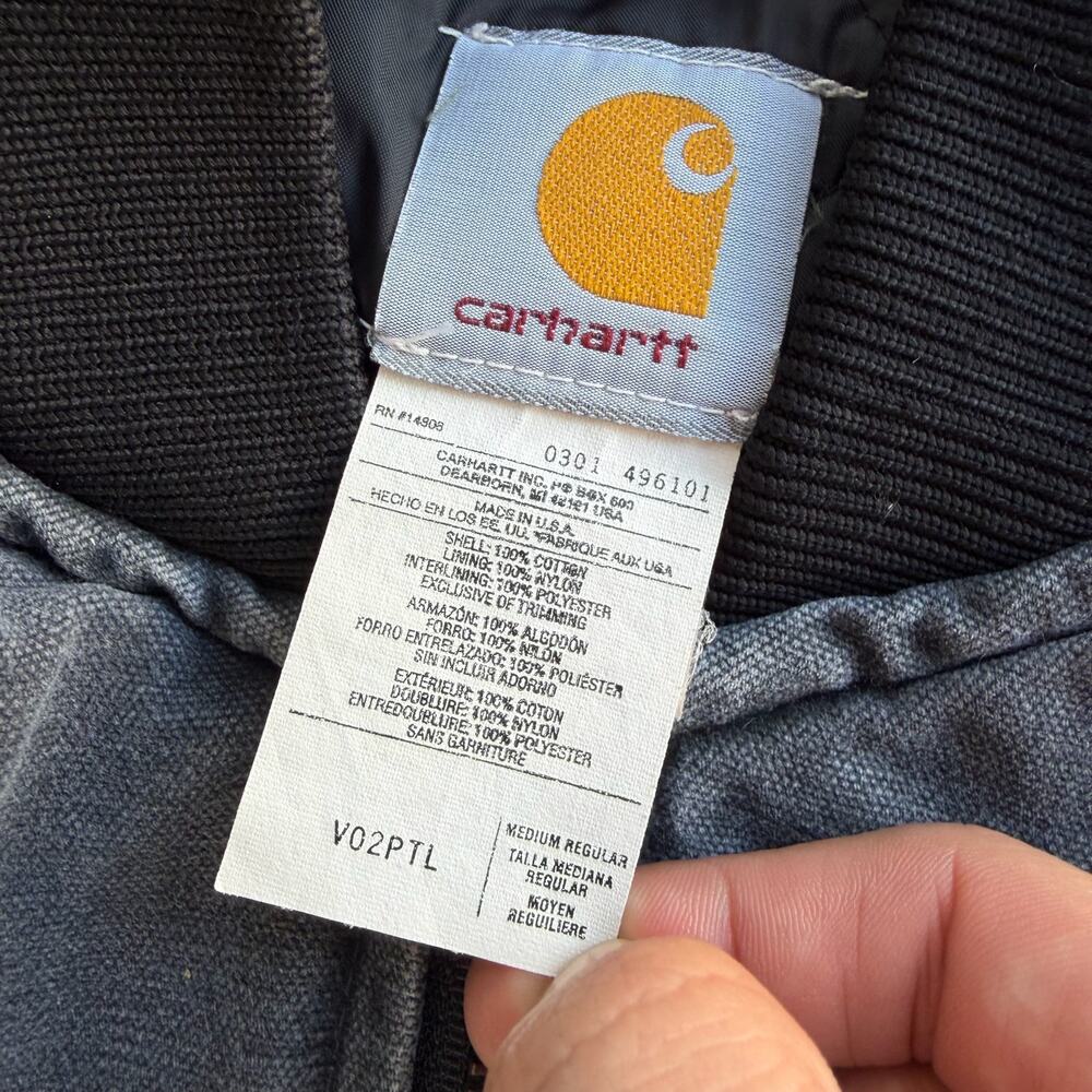 Carhartt V02 PTL gray work wear vest - Picture 4 of 4